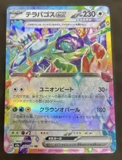 テラパゴスex rr ポケモンカード