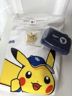 中日ドラゴンズ ポケモンコラボ ピカチュウ法被 子供用 - メルカリ