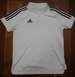adidas ホワイト ポロシャツ JM