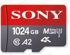 超メルカリ市セール中！！！　 1TB MicroSDカード　アダプター付き