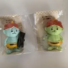 節分ミニ鬼オブジェ 2体セット