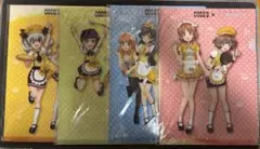 ガールズ＆パンツァー ×COCO'S クリアファイル 4枚セット