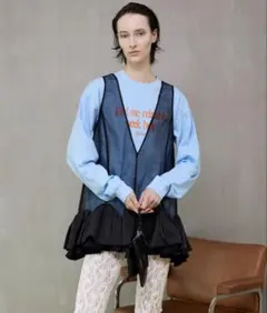【MAISON SPECIAL】 リリーヘムチュニックのサムネイル