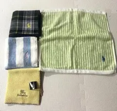 新品未使用　BurberryとRalph Laurenのハンカチセット