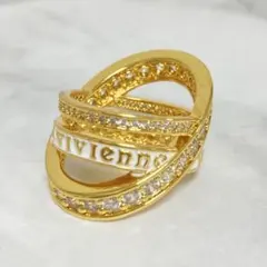Vivienne Westwood｜three layersリング／ゴールド