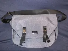 タケオキクチ　ショルダーバッグ　グレー