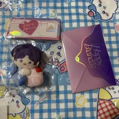 恋と深空　ホムラ　誕生日グッズ　公式　ぬいぐるみ　マスコットキーホルダー　手紙