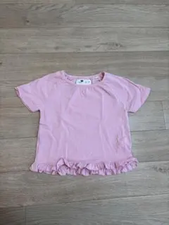 ZARA ピンク フリル 半袖Tシャツ 92cmのサムネイル