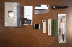 GARMIN VENU SQ 2 MUSIC 本体 替えバンド付き