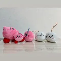 カービィ ぬいぐるみ マスコット 3点セット 星のカービィ ピンク まとめ売り