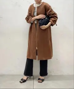 Loungedress ラウンジドレス　エコスエードコートのサムネイル