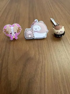 すみっこぐらし　ちいかわキーホルダー プリキュアこむぎ光るゆびわのサムネイル