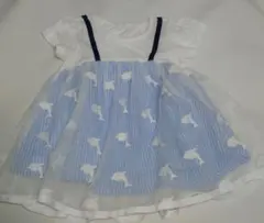 クレードスコープ　KladSkap イルカ柄　半袖　チュニック　90cm