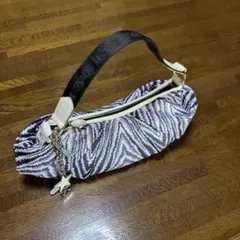 LeSportsac レスポートサック パイソン柄 ミニトートバッグ ブルー 