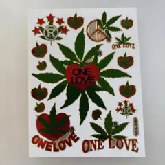 レゲエONE LOVE ステッカー