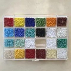 【まとめ売り】ビーズセット②　収納ケース付き