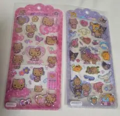 ☆新品未開封☆サンリオ ドロップジェリーシール 日焼けキティ 2枚セット