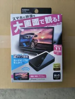 カシムラ Miracastレシーバー KD-199