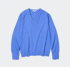 UNIQLO ウォッシャブルコットンVネックセーター（長袖）