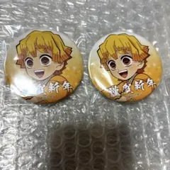 鬼滅の刃 ufotable 我妻 善逸 缶バッジ