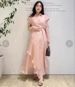 マイストラーダ ゆるタックリネンワンピース - メルカリ