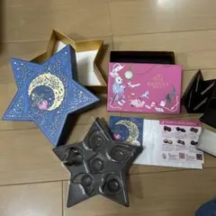 GODIVA星形フォーチュンショコラギフト　アリスティーパーティ空き箱のサムネイル