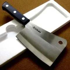 関の刃物 チョッパーナイフ 160mm 正広 日本鋼 クレバーナイフ 両刃 包丁のサムネイル