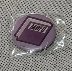 カラフルピーチ　もふさん　ロゴ缶バッジ