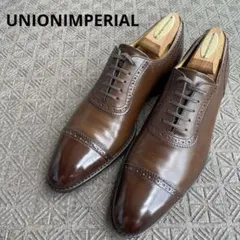 UNIONIMPERIAL パンチドキャップトゥ　ダークブラウンのサムネイル