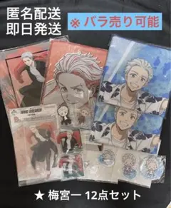 セガラッキーくじ 一番くじ WINDBREAKER 梅宮一 12点 ※バラ売り○