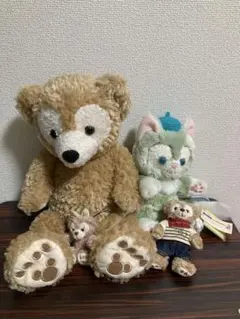東京ディズニーシー ダッフィー シェリーメイ ジェラトーニ ぬいぐるみ