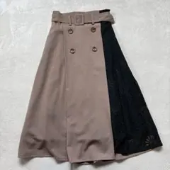 【訳あり激安】ASTORIA ODIER トレンチ風スカート レディース Sのサムネイル