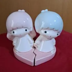キキララ　貯金箱　美品　昭和レトロ1967年 キキ＆ララ 貯金箱 - メルカリ