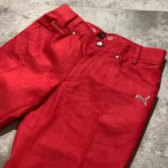 【PUMA】プーマ GOLF シューカットゴルフパンツ 微ストレッチ 79cm