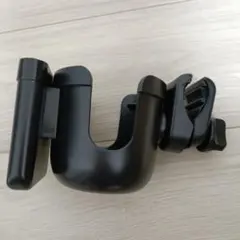 美品　ベビーカー用ドリンクホルダー ブラック