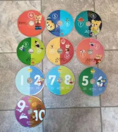 こどもちゃれんじ　ぷち　ぽけっと　すてっぷ　DVD　10枚セット まとめ売り