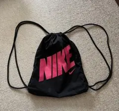 希少 00s NIKE ナップサック y2k テック系 シティボーイ 黒 ピンク