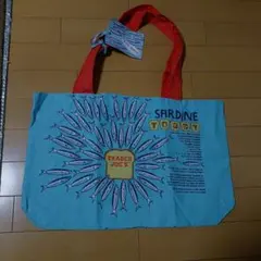 新品未使用のTrader Joe's エコバッグ サーディン柄
