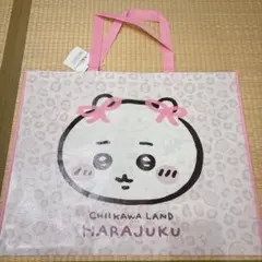 ちいかわらんど原宿限定ノベルティ 不織布ビッグショッパー