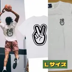 新品　tシャツ L 白 バスケットボール　メンズ　NBA
