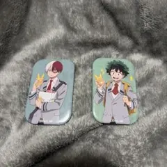 轟焦凍・緑谷出久 缶バッジセット