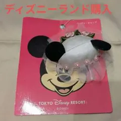 未使用　ミニーちゃん　ウェディング　パッチン　キャップ