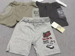 半ズボン　キッズ ハーフパンツ 3枚セット 90cm 保育園着