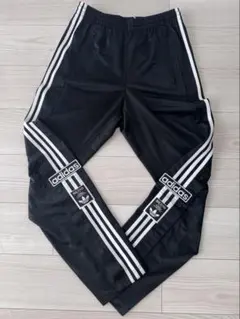 アディダス　アディブレイクパンツ トラックパンツ 黒　M
