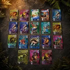 ダイノキングバトルカード18枚まとめ売りキラ多数D-Gate当時物レア希少セットのサムネイル
