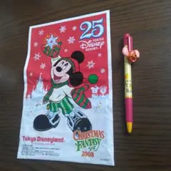 東京ディズニーランド 25周年 クリスマスファンタジー2008 ペン