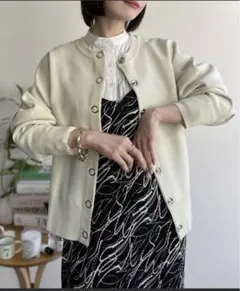 完売品　ap retro 2way カ-デガン　アイボリー