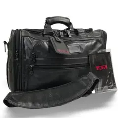 TUMI トゥミ 本革 ナッパレザー カメラバッグ スモールダッフル ブラック TUMI トゥミ 本革 ナッパレザー カメラバッグ スモールダッフル