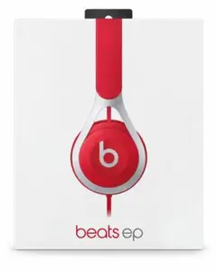 新品未開封 Beats EP ML9C2PA/A レッド 有線ヘッドホン