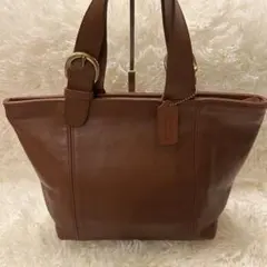 【希少/美品】オールドコーチ トートバッグ クラブタンレザー ブラウン　ハンド